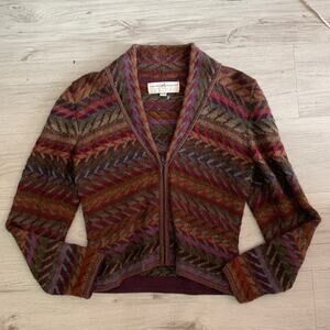 Peruivian Connection Alpaca Cardigan Size Petite p